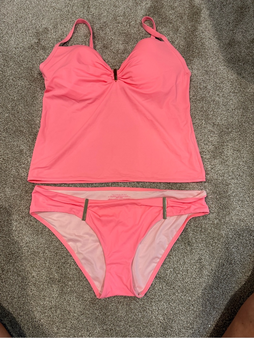Victoria's Secret Coral Pink Tankini Swim suit